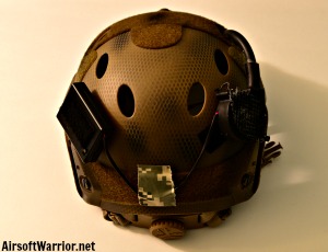 The Cyclone Mike on a PJ FAST Helmet | AirsoftWarrior.net